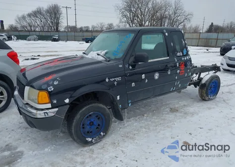 2001 Ford Ranger Edge/Xlt z USA, uszkodzony, nr VIN 1FTZR15E91TA36924